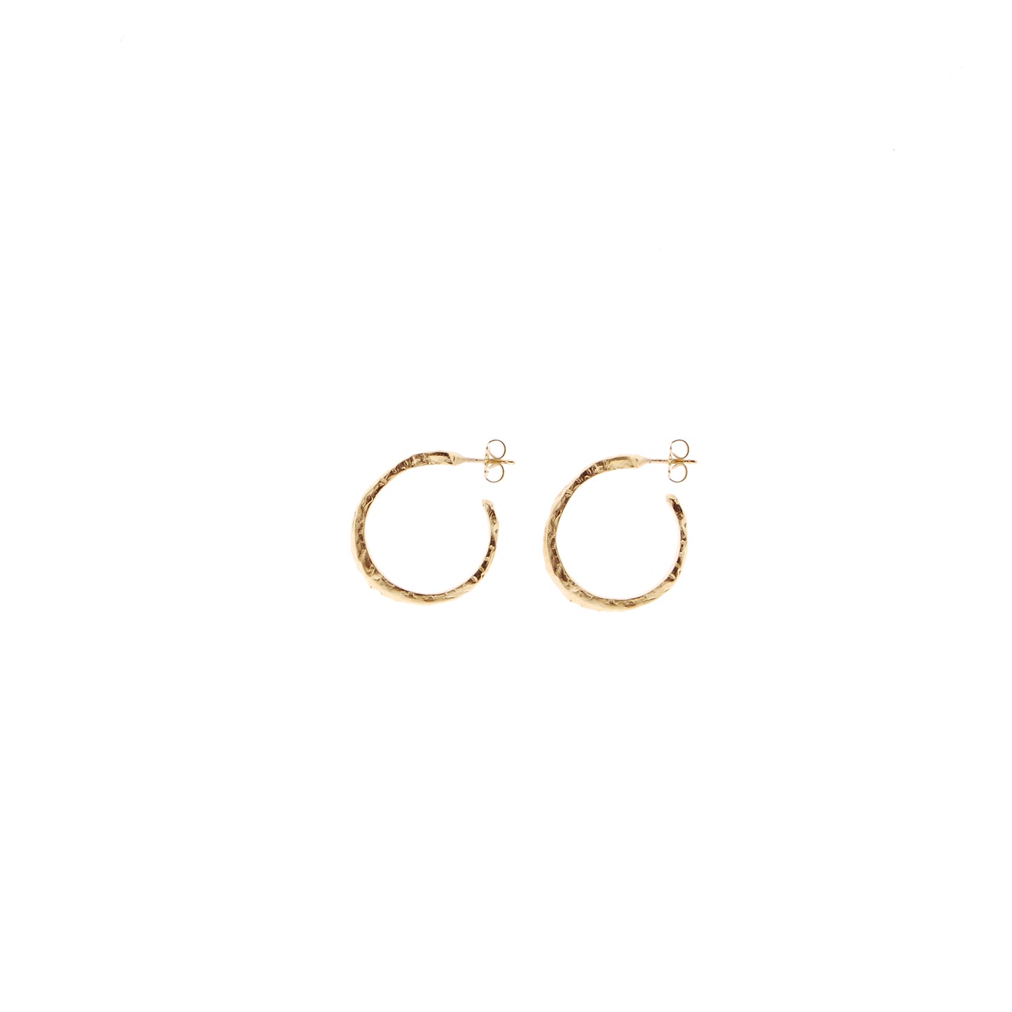 Aros Dita Argolla en Dorado Mate