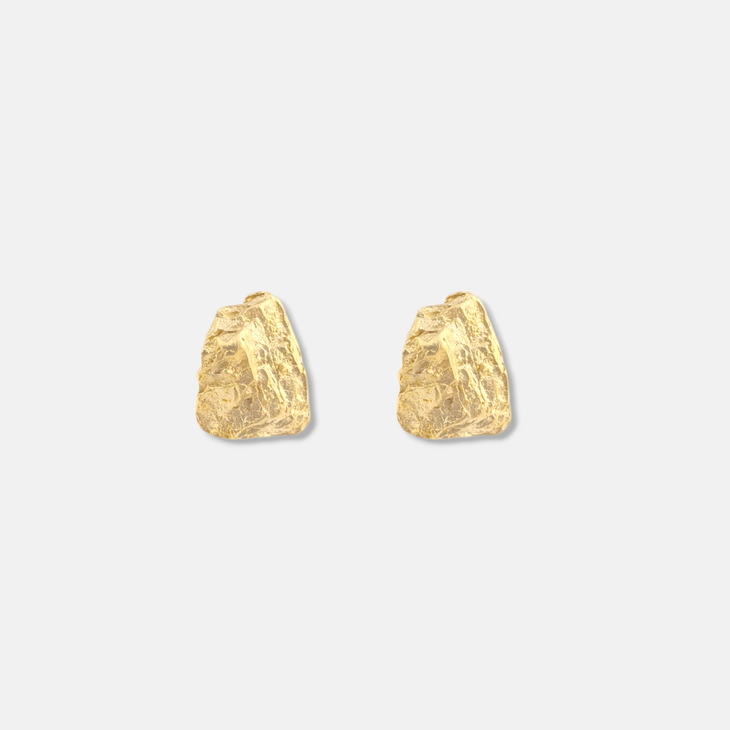 Aros Dita en Dorado Mate