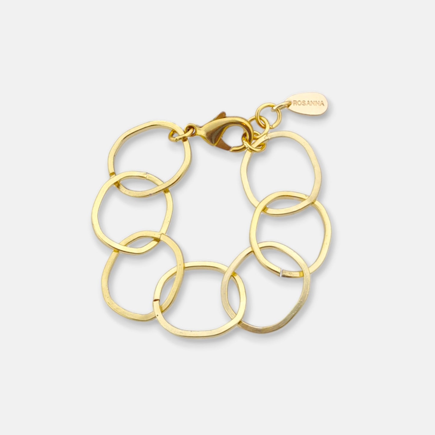 Pulsera Roma en Dorado Brillante