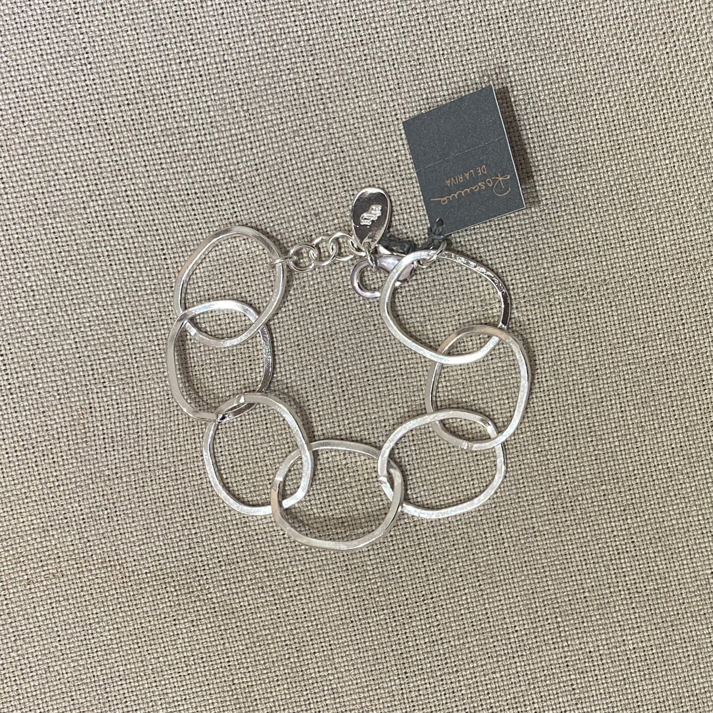 Pulsera Roma en Plata Brillante