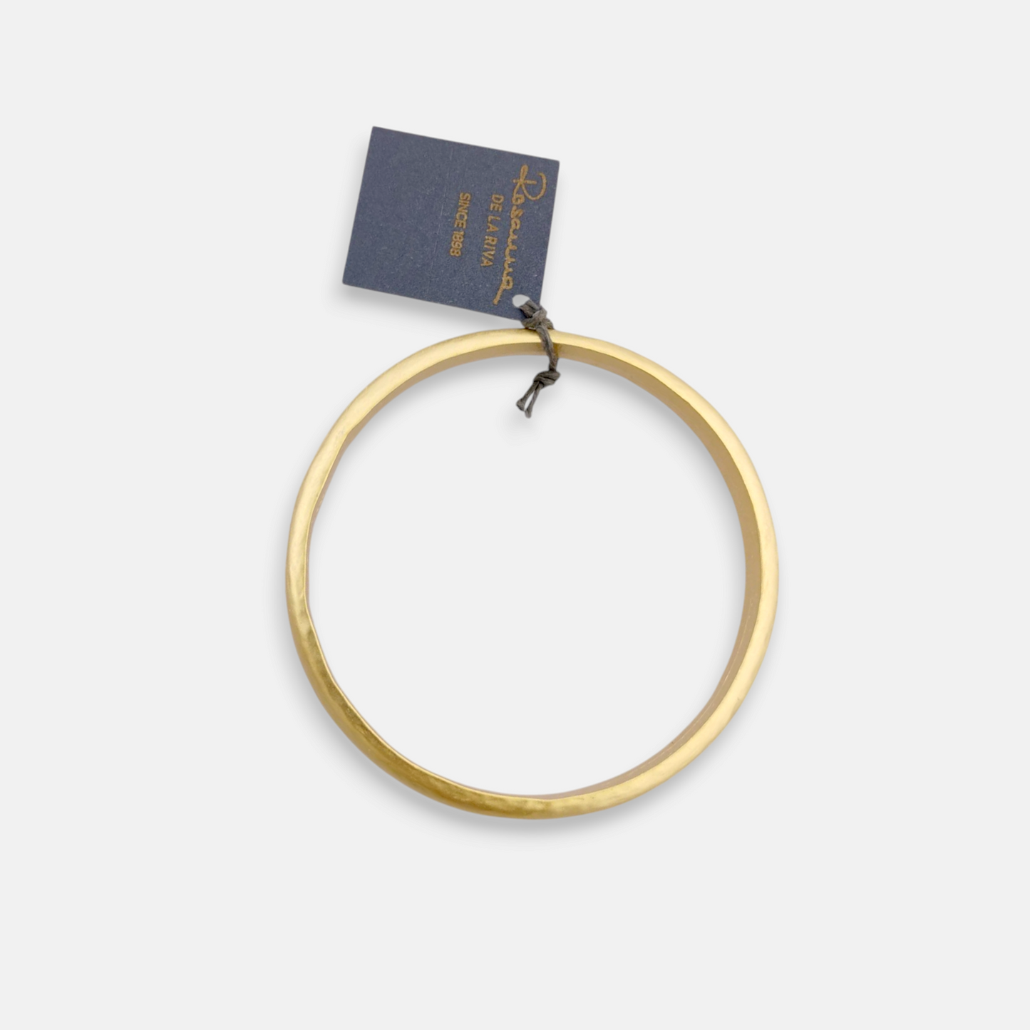 Pulsera esclava Basic en dorado Mate