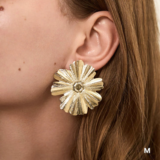 Aros Sunflower (M) Dorados