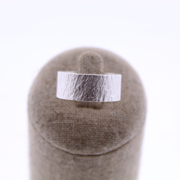 Anillo Aire en Plata Mate y Relieve