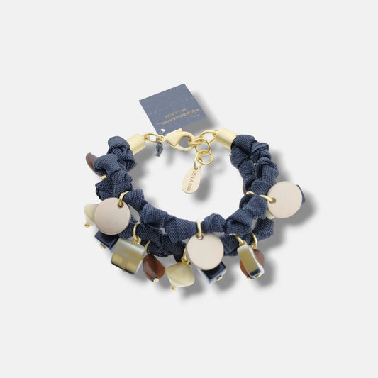 Pulsera Origins con Cordones y Adornos