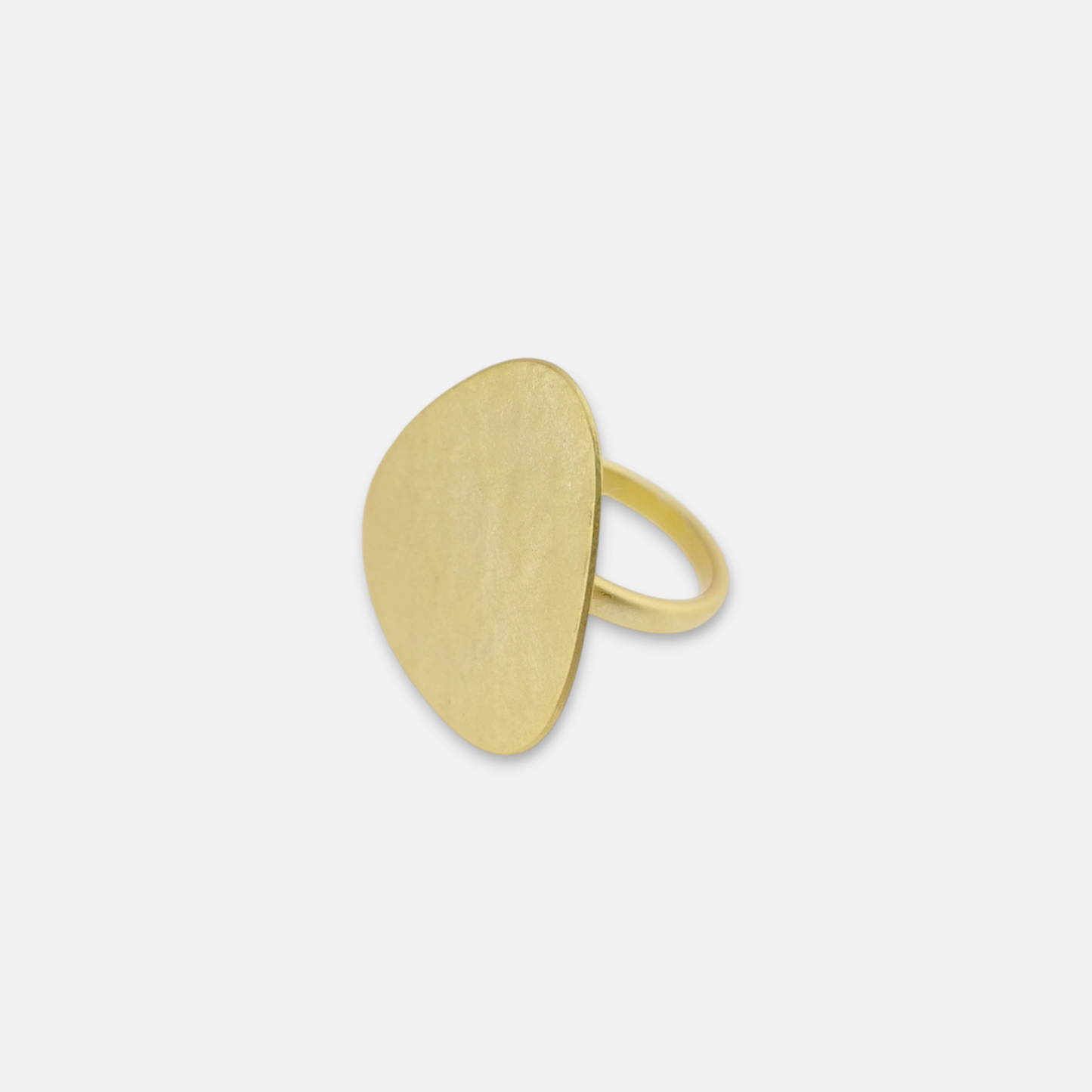 Anillo Aire Triangular bañado en Oro