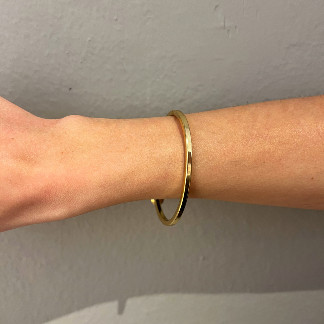 Pulsera Capri en Dorado Brillante