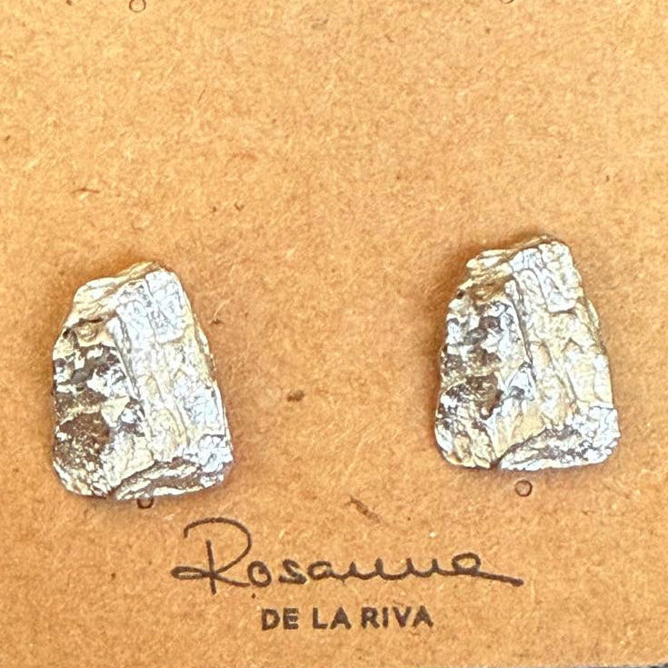 Aros Dita en Plata Mate