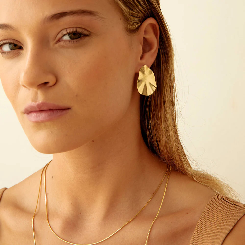 Aros Lily (M) Dorados