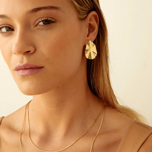 Aros Lily (M) Dorados