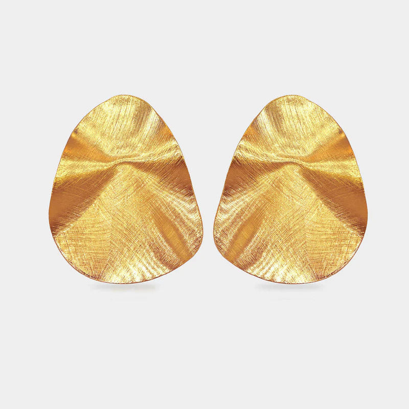 Aros Maxi Lily Dorados