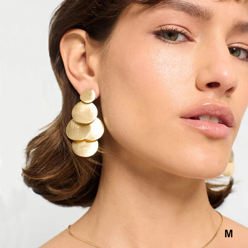 Aros Maxi Nunus (M) Dorados