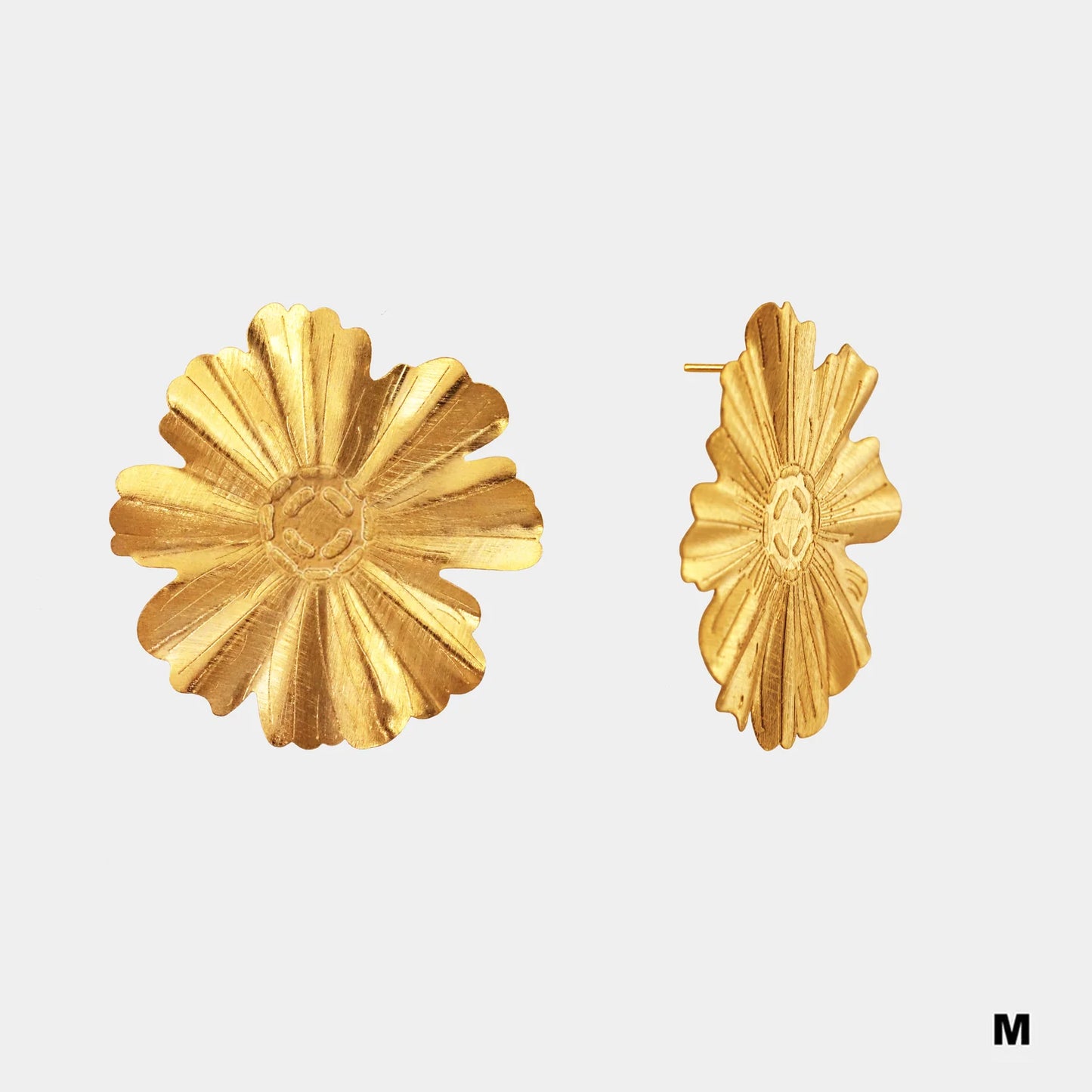 Aros Sunflower (M) Dorados