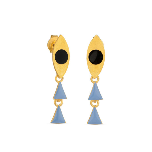Aros Huso y Triángulos Azules Somni