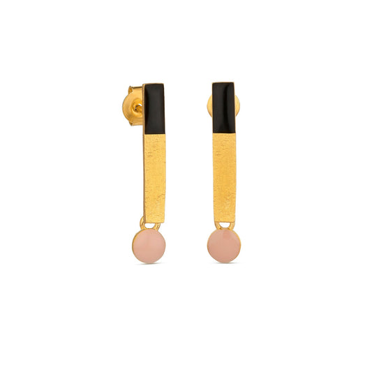 Aros Negro y Rosa Somni