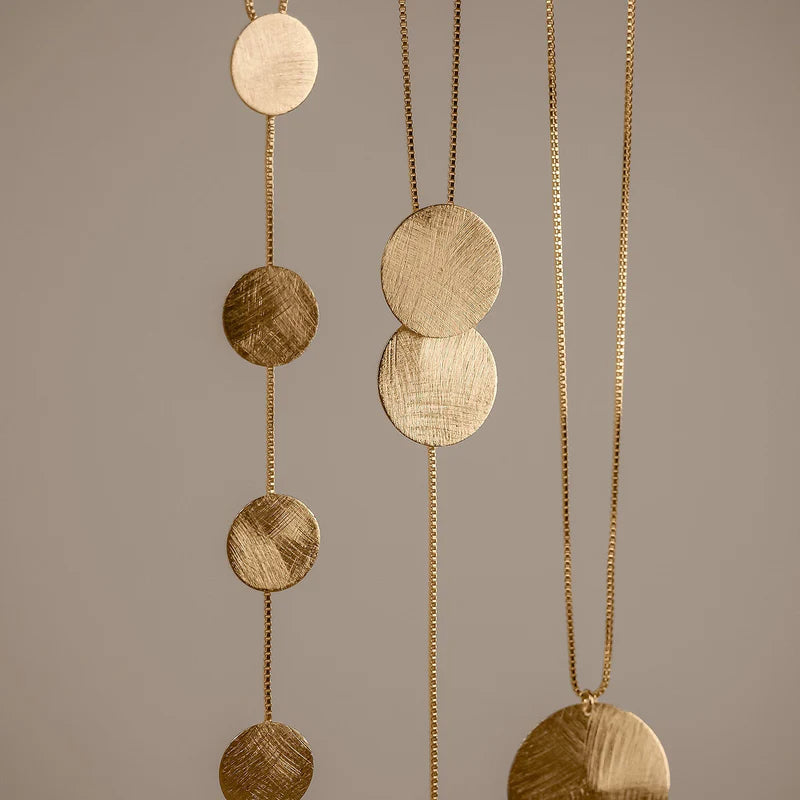 Collar Four Suns Dorado