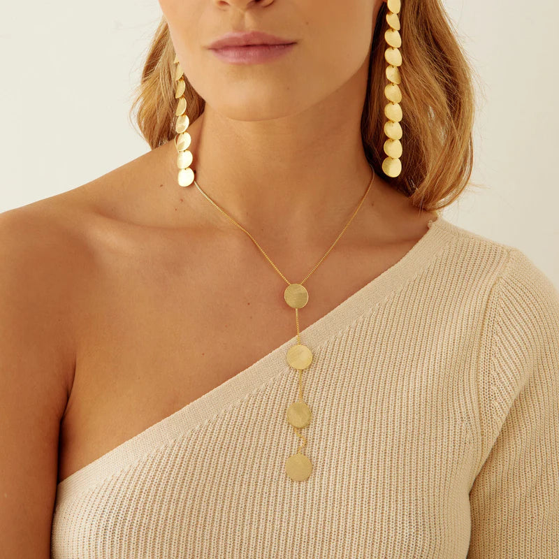 Collar Four Suns Dorado
