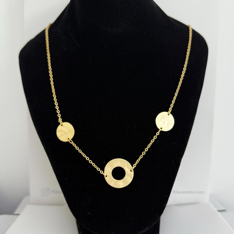 Collar Roma Dorado Mate