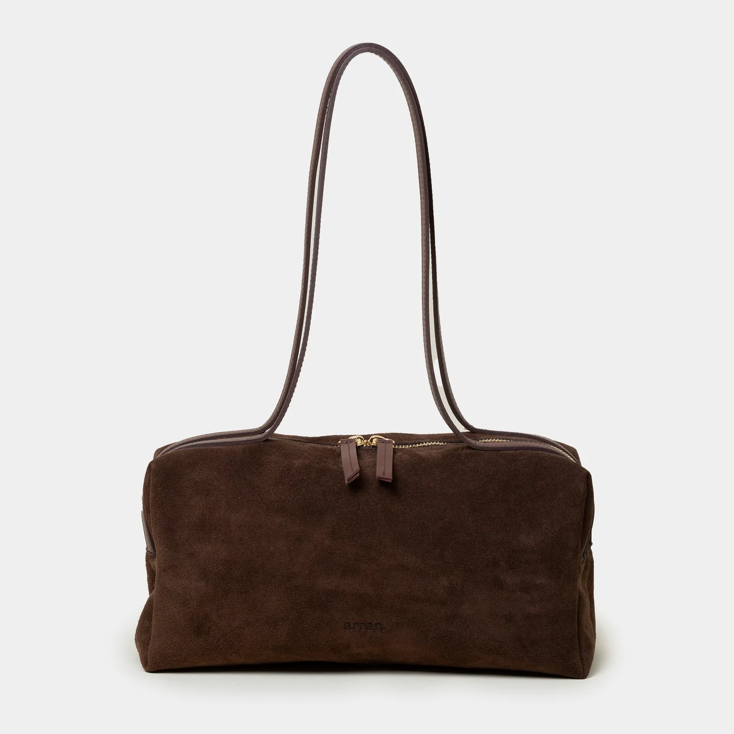 Cartera Carla Gamuza Café